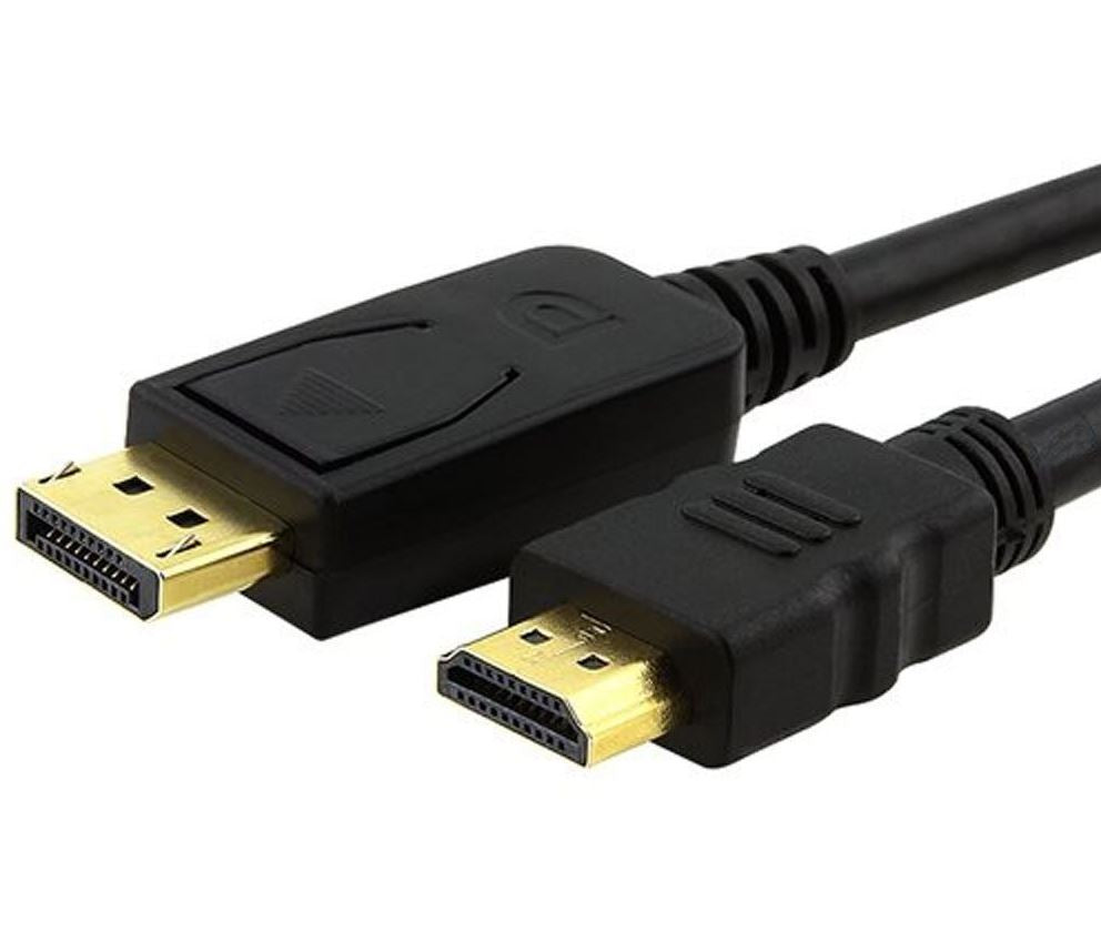 Astrotek DisplayPort DP to HDMI Adapter Converter Cable 2m - Male to Male 1080P Gold-Plated for PC/Laptop to HDTVs Projectors Displays Astrotek DisplayPort DP to HDMI Adapter Converter Cable 2m - Male to Male 1080P Gold-Plated for PC/Laptop to HDTVs Projectors Displays